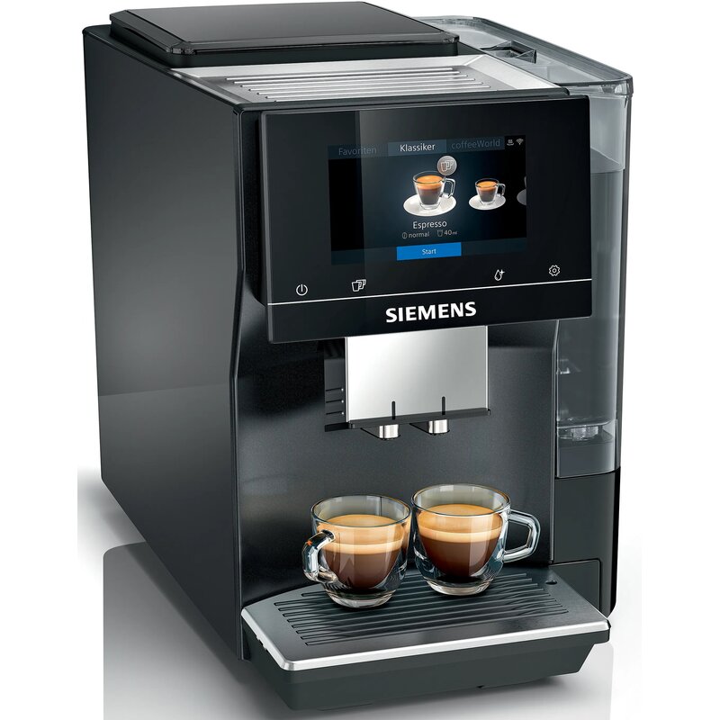 Ekspres SIEMENS EQ700 TP717R06 Srebrny (Cold Brew) sterowanie przez aplikacje HomeConnect