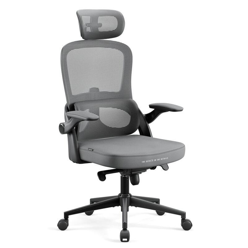Fotel gamingowy DIABLO CHAIRS V-Light Szary
