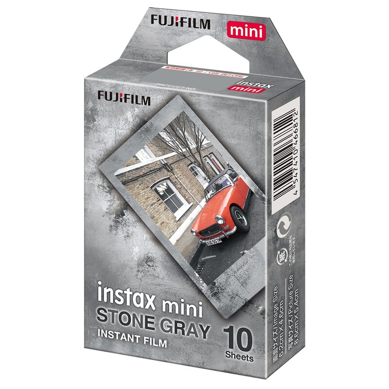 Wkład do aparatu FUJIFILM Instax Mini Stone Gray 10 arkuszy