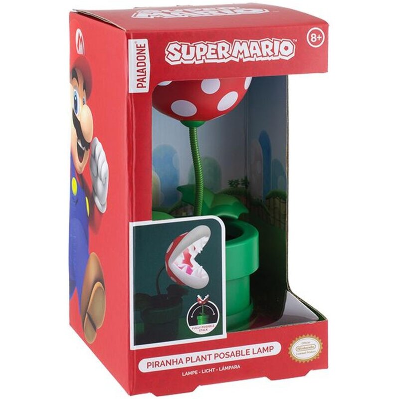 Zabawka lampka nocna PALADONE Super Mario Mini pirania