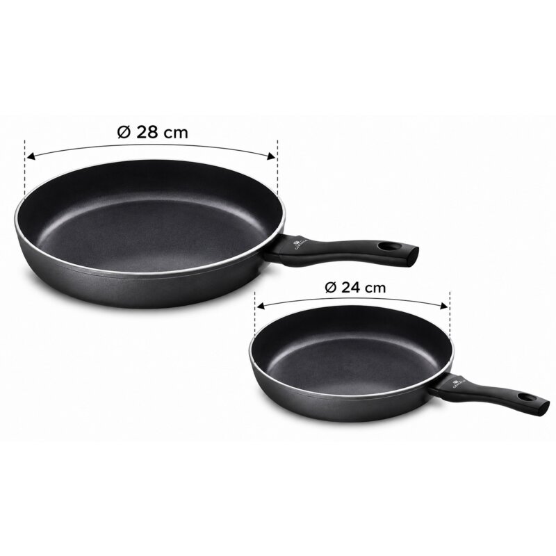 Zestaw patelni GERLACH Contrast Procoat (2 elementy)