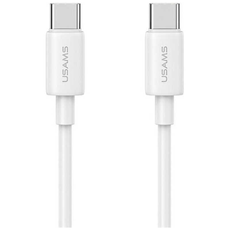 Kabel USB-C - USB-C USAMS US-SJ711 60W 1 m Biały