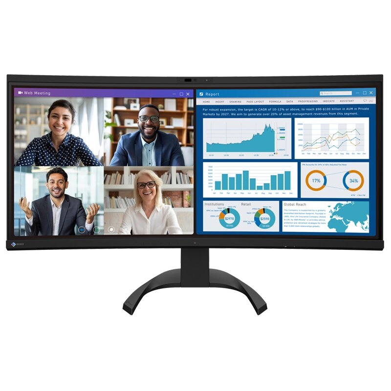 Monitor EIZO FlexScan EV3450XC-BK 34.1
