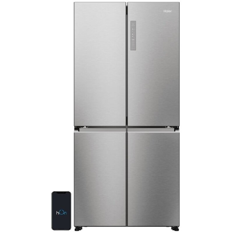 Lodówka HAIER HCR7818DNMM Side by Side No Frost 181.5cm Inox