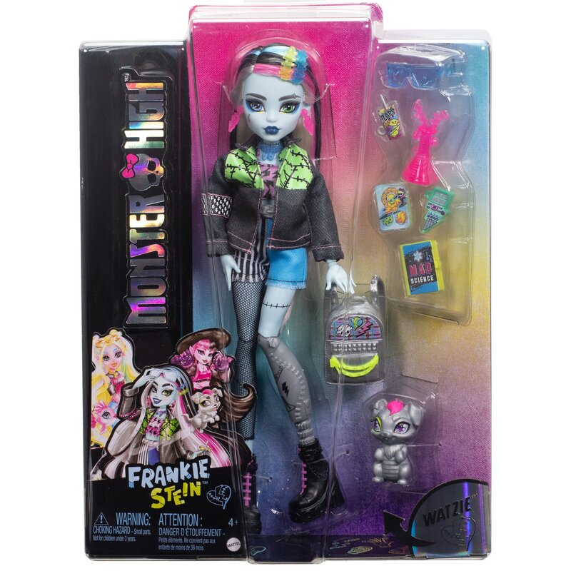 Lalka MONSTER HIGH Frankie Stein Podstawowa HXH73