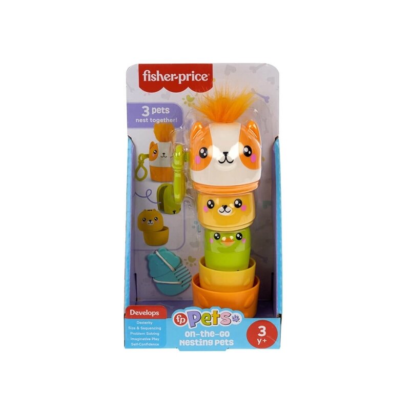 Zabawka FISHER PRICE Pets Zwierzaczki Składaczki HXP17