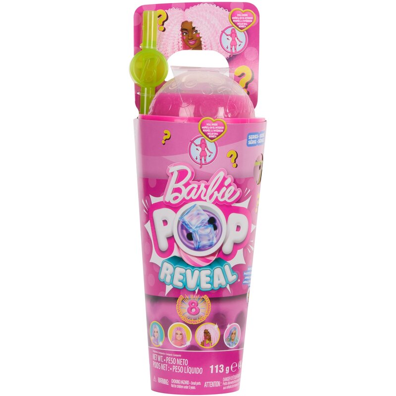 Lalka Barbie Pop Reveal Bubble Tea Jagoda HTJ20