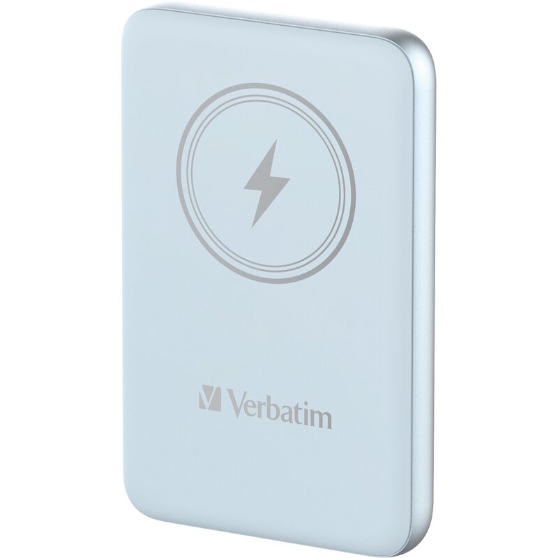 Verbatim Charge 'n' Go Magnetic Wireless PowerBank 10000mAh niebieski