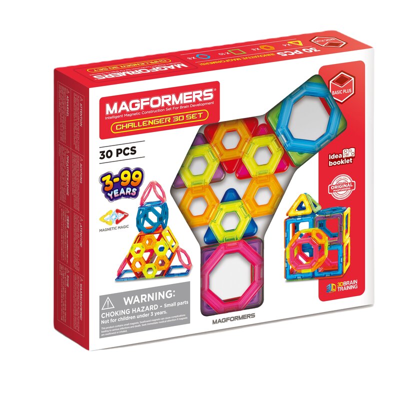 Klocki magnetyczne MAGFORMERS Challenger Set 84978A02866ZA
