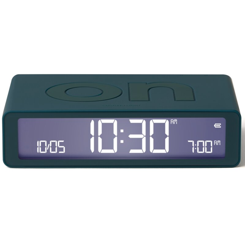 Budzik LEXON Flip Classic Niebieski