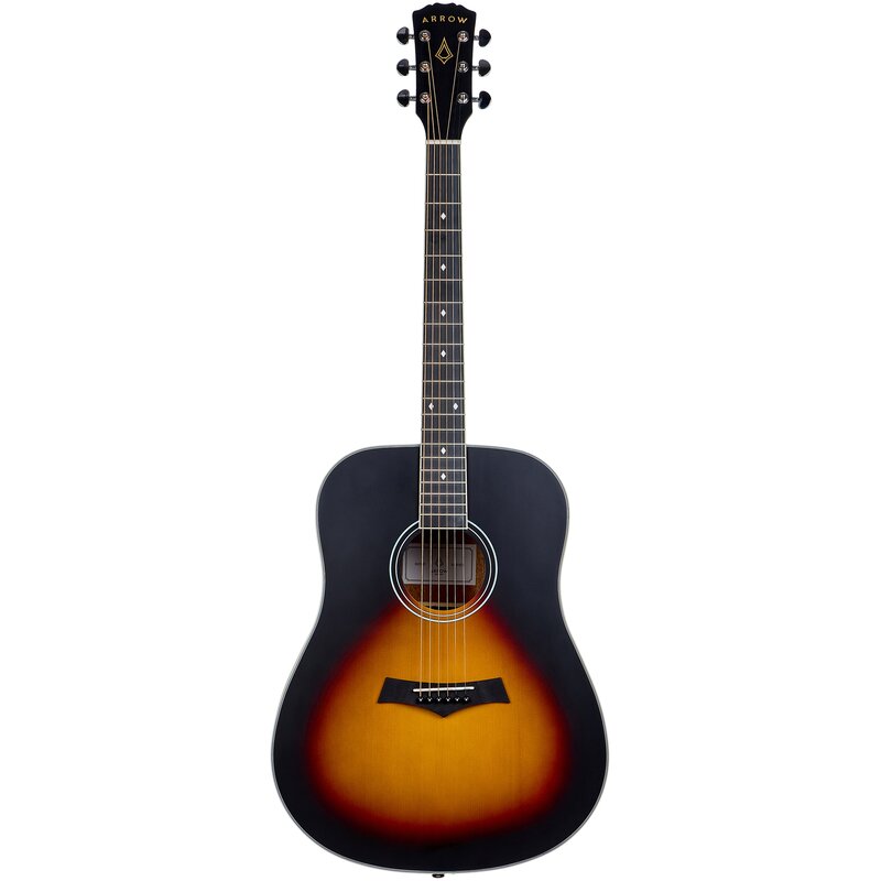 Gitara akustyczna ARROW Gold D SB Sunburst