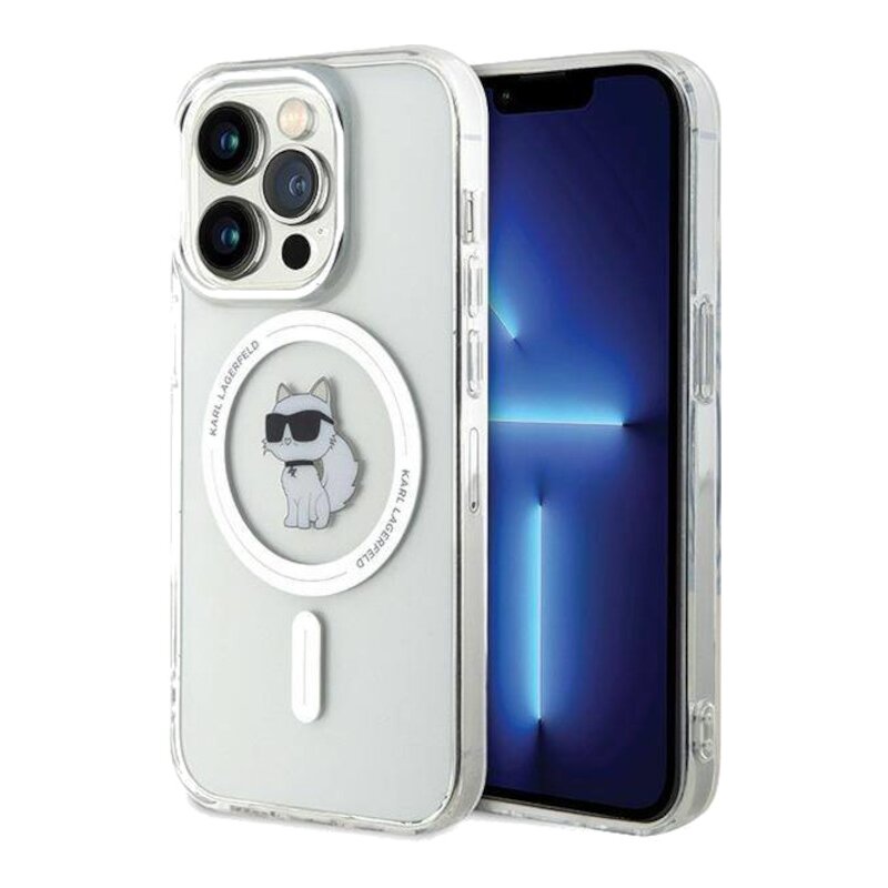 Etui KARL LAGERFELD IML Choupette MagSafe do Apple iPhone 14 Pro Max Przezroczysty