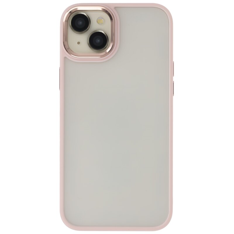 Etui TECTO SHIELD Satin Elegant Matt do Apple iPhone 15 Plus Różowy