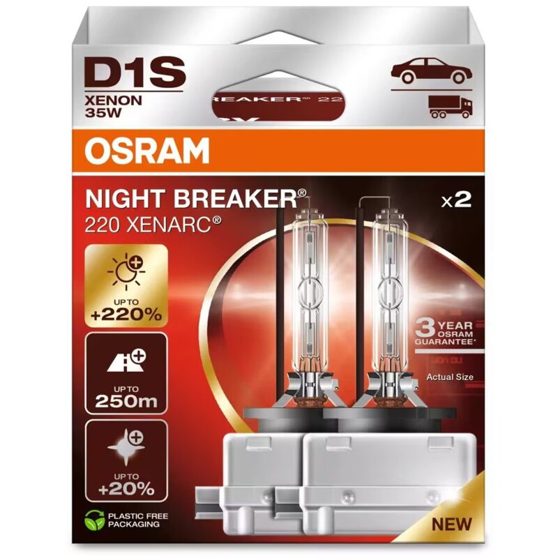 Żarówka samochodowa OSRAM Xenarc Night Breaker 220 D1S (2 szt.)