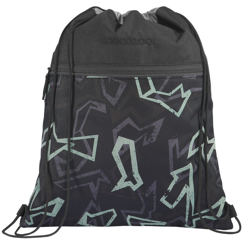 Worek COOCAZOO 2.0 Reflective Graffiti Czarny