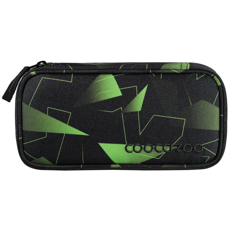 Piórnik COOCAZOO 2.0 Lime Flash Czarno-zielony