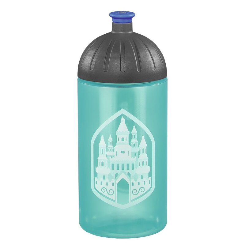 Bidon STEP BY STEP Magic Castle 500 ml Miętowo-czarny