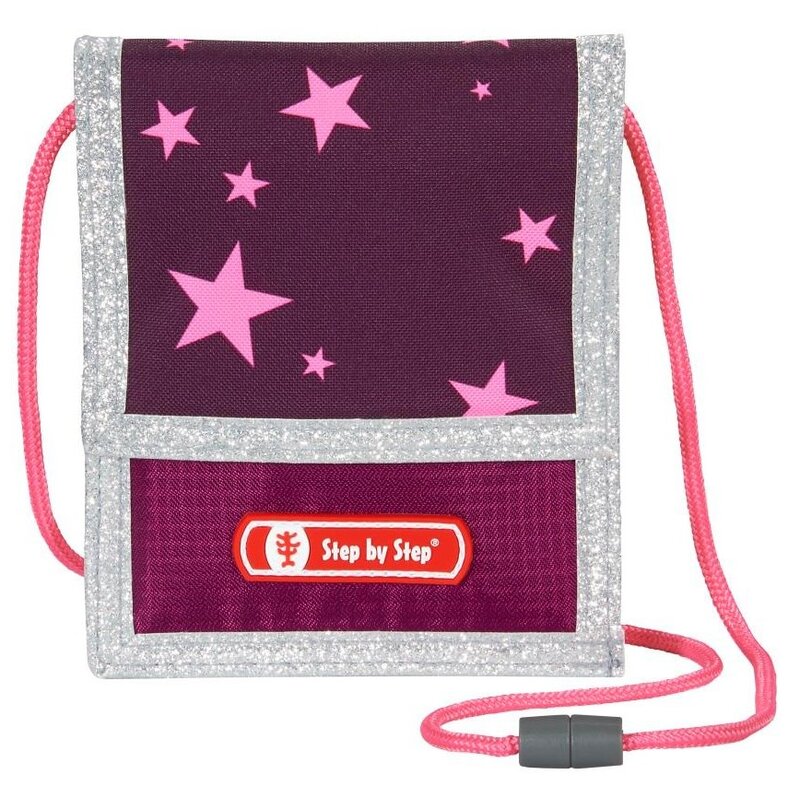 Portfel STEP BY STEP 2 Unicorn Nuala Różowo-szary