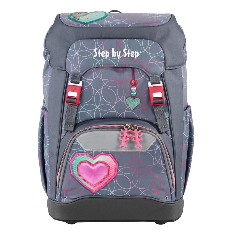 Tornister STEP BY STEP Grade Glitter Heart 213605