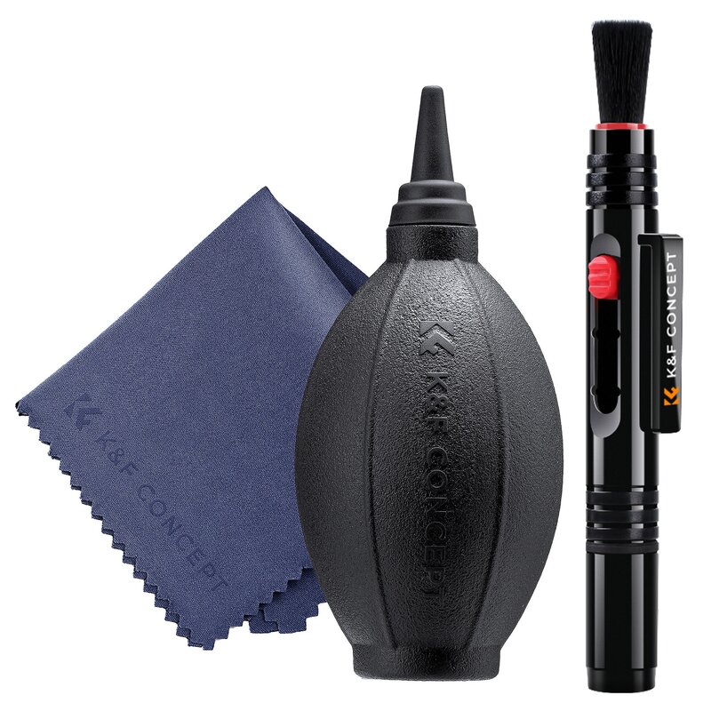 Zestaw czyszczący K&F CONCEPT 3w1 KF4157 do optyki