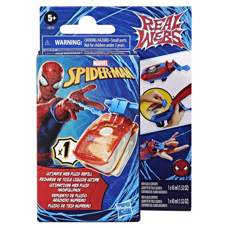 Wkład uzupełniający HASBRO Marvel Spider-Man Real Webs F87355L0