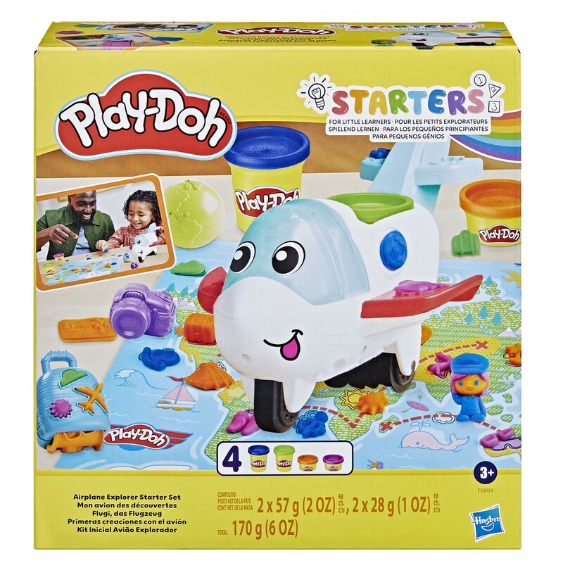 Ciastolina PLAY-DOH Starters Samolot odkrywcy F88045L0