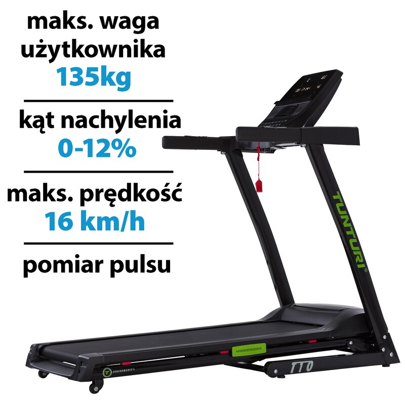 Bieżnia elektryczna TUNTURI Signature T10 1470W 16km/h