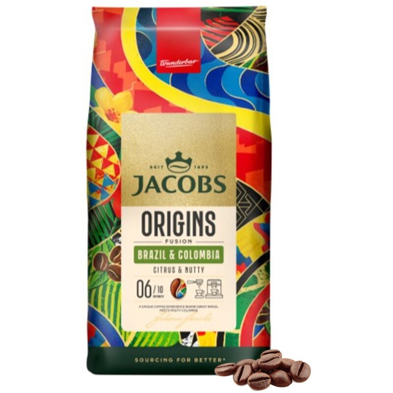 Jacobs Origins Fusion Brazil & Colombia 1kg