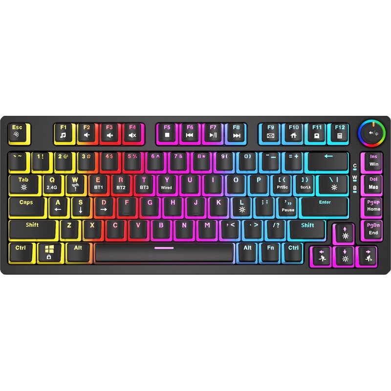 Klawiatura SAVIO Phenix Gateron Yellow Pro Pudding ABS