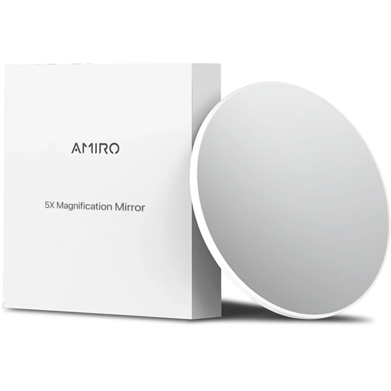 Lusterko kosmetyczne AMIRO 5x powiększające