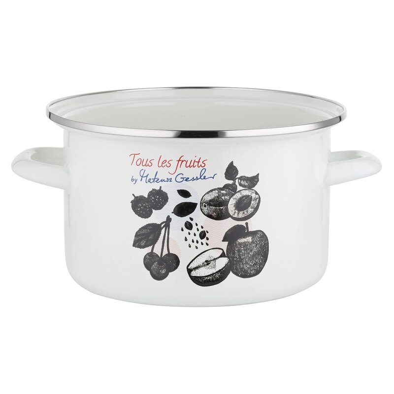 Garnek FLORINA Prosty Fruits 3.75L