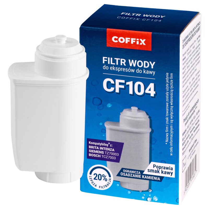 Filtr do ekspresu COFFIX CF104 zamiennik do ekspresu Siemens, Bosch