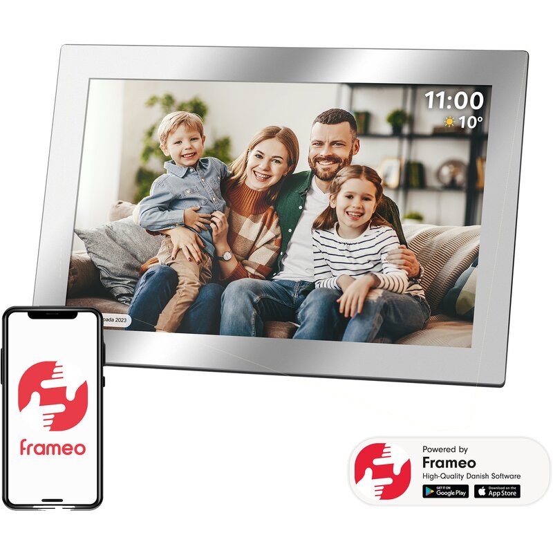 Ramka cyfrowa KRUGER&MATZ KM1101 Frameo 10.1" Srebrny