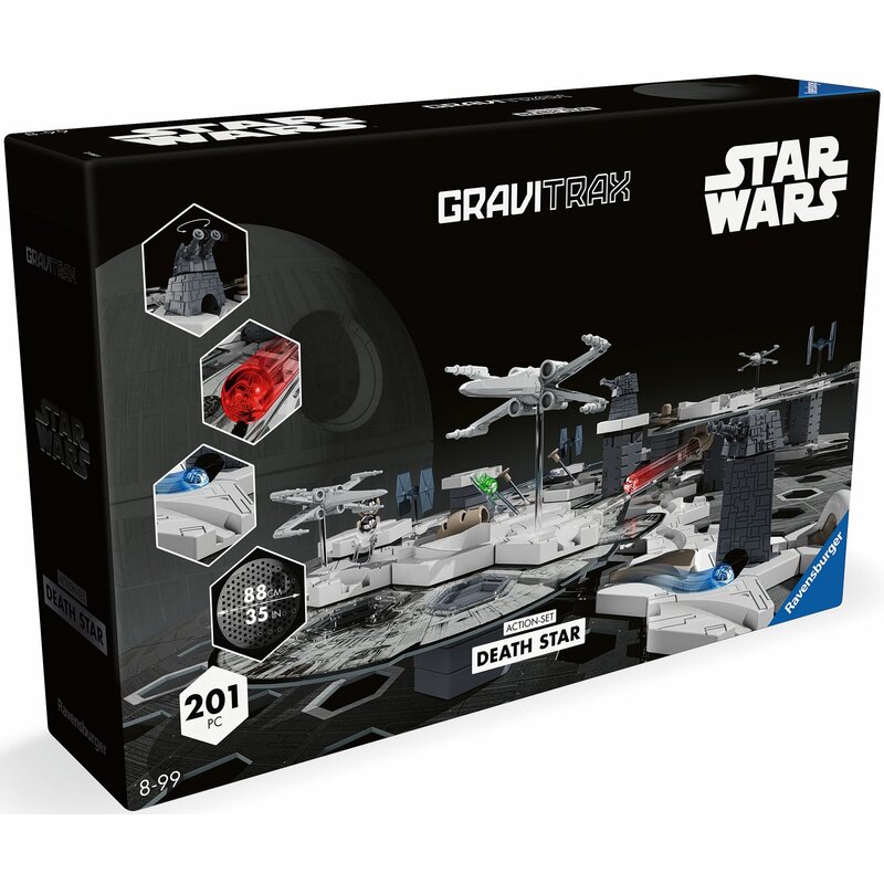 Gra logiczna RAVENSBURGER GraviTrax Star Wars Gwiazda śmierci Zestaw startowy 23860