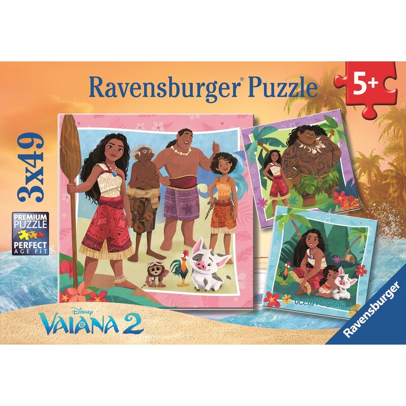 Puzzle RAVENSBURGER Disney Vaiana 2 12004102 (147 elementów)