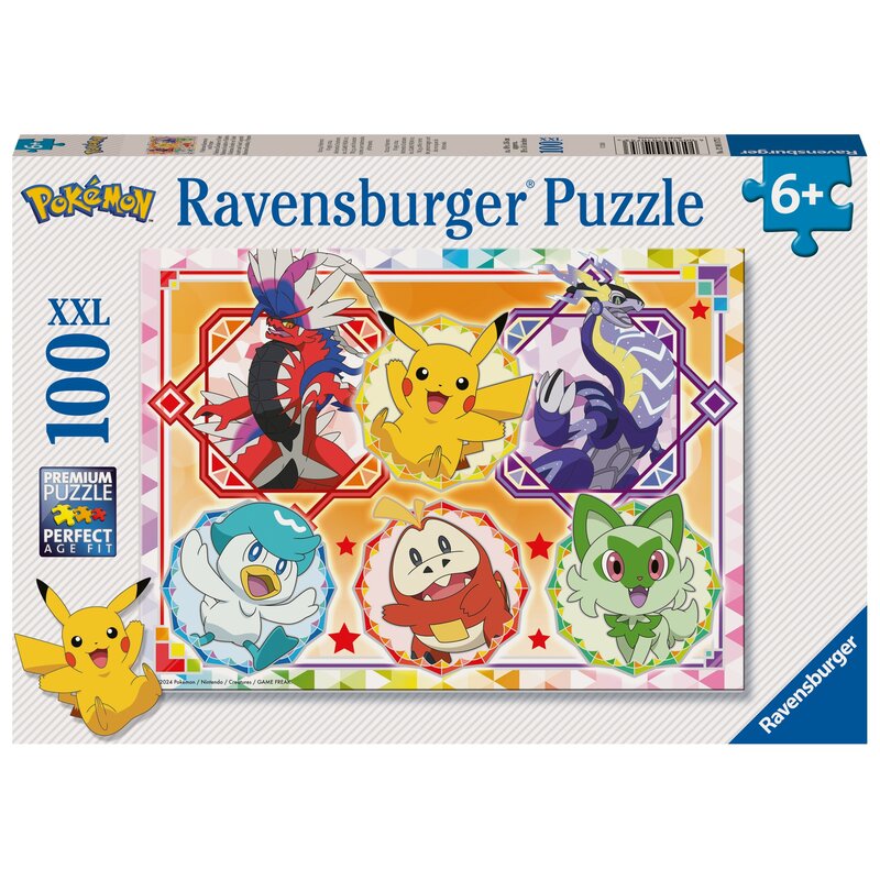 Puzzle RAVENSBURGER Pokémon 12001075 (100 elementów)