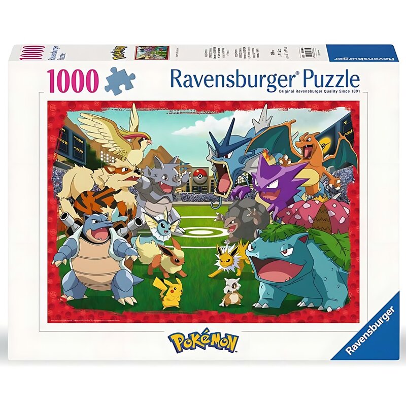 Puzzle RAVENSBURGER Pokémon Ostateczna rozgrywka (1000 elementów)