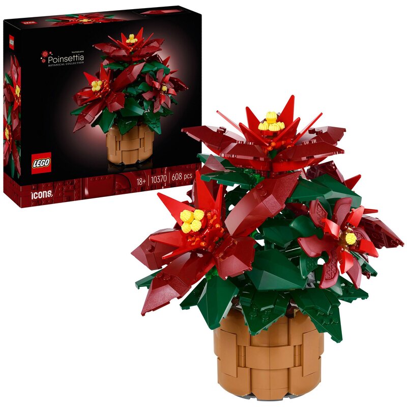 LEGO 10370 Botanicals Gwiazda Betlejemska
