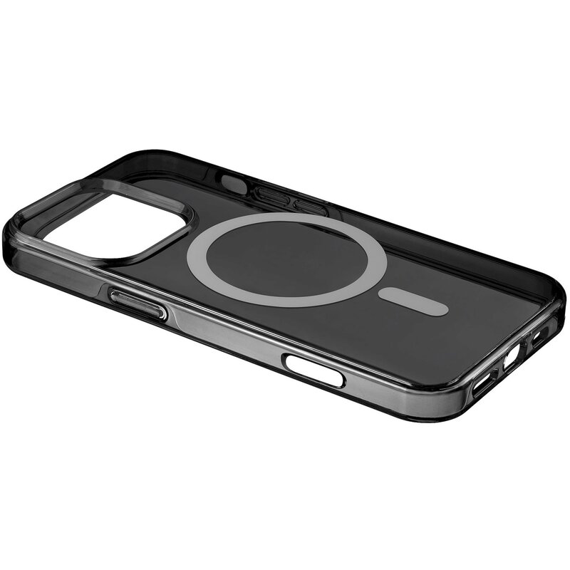 Etui CELLULARLINE Gloss MagSafe do Apple iPhone 16 Pro Czarny