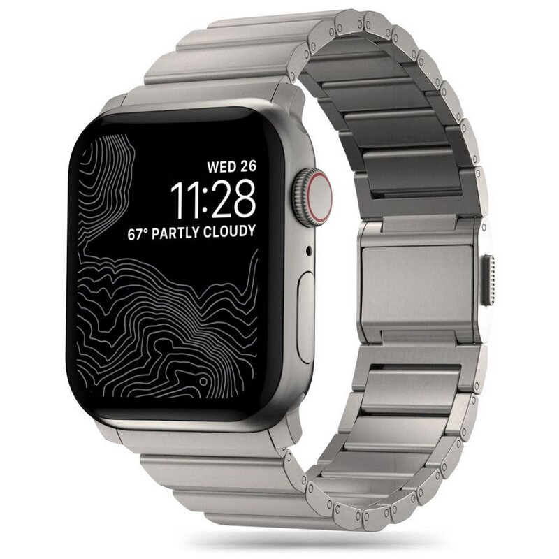 Tech-Protect Steelband do Apple Watch 44/45/46/49 mm Titanium