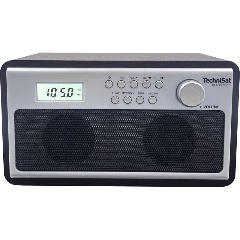 TechniSat Classic 210 Radio FM Bluetooth Wenge