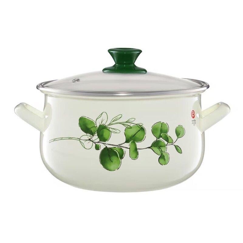 Garnek EMALIA OLKUSZ Pyza Eukaliptus 5.7L