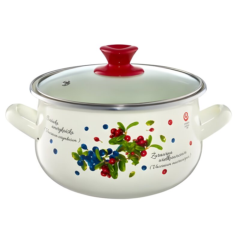 Garnek EMALIA OLKUSZ Borówka 35217 2.2L