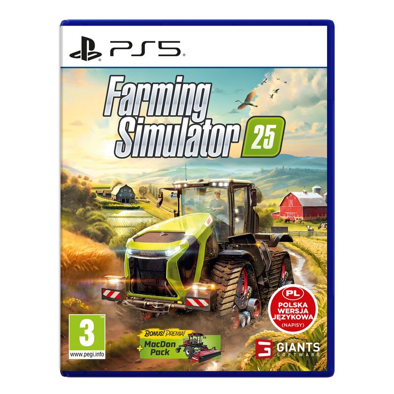 Farming Simulator 25, PS5 gra