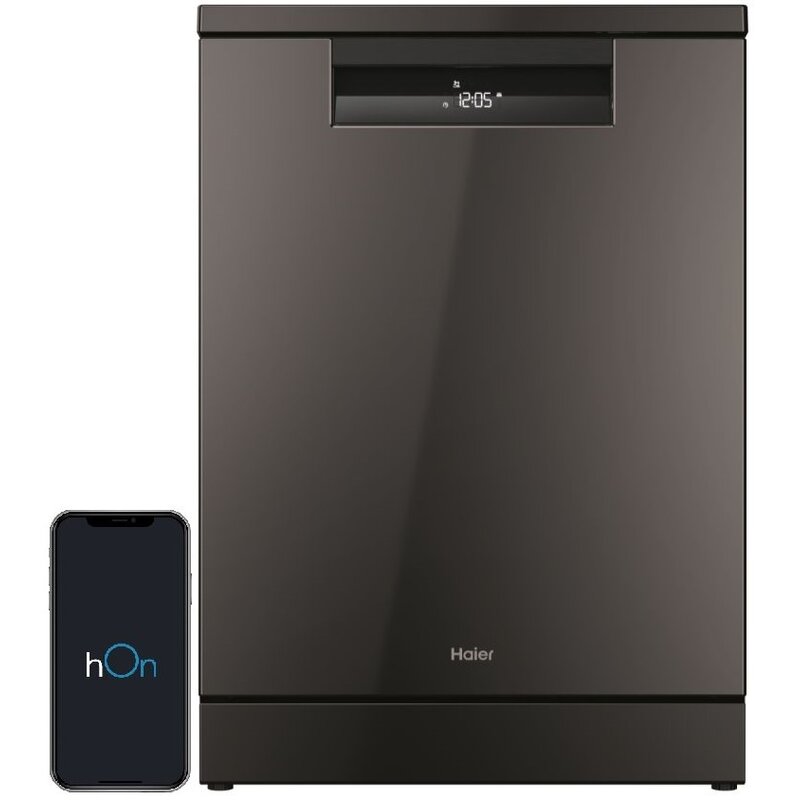 Zmywarka HAIER I-Pro Shine 5 XF 6B0M3PDA AI Smart, PartLight, Crystal Protect, Auto Door - automatycznie otwierane drzwi, hOn