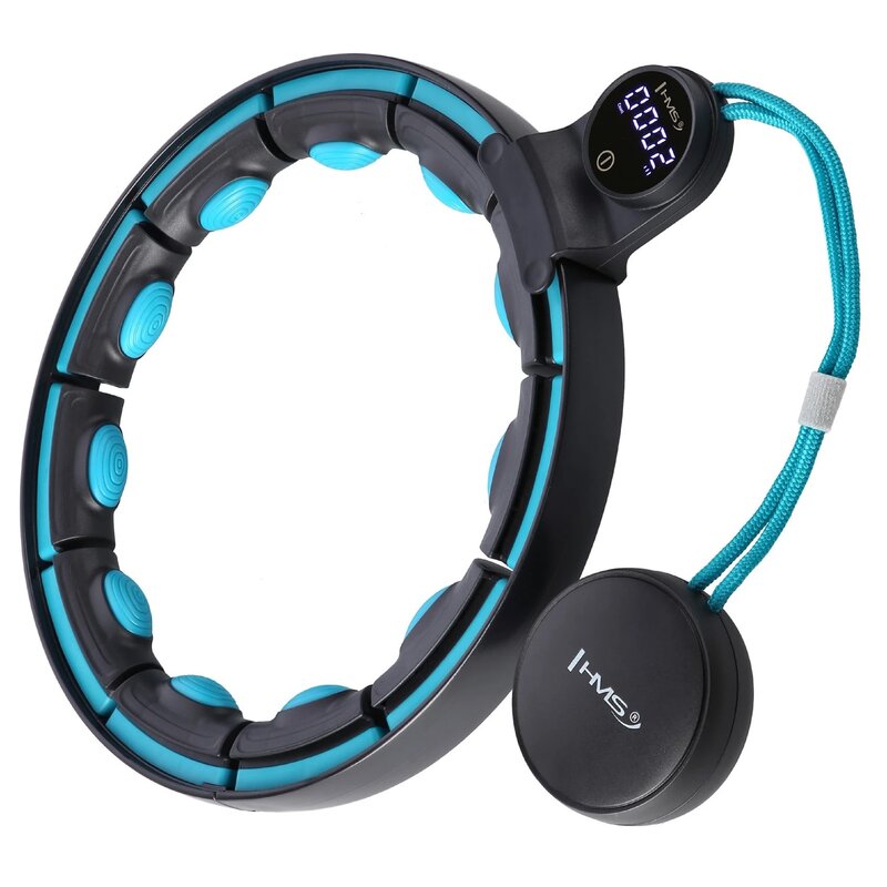 Hula hop HMS HHM17 Czarno-turkusowy