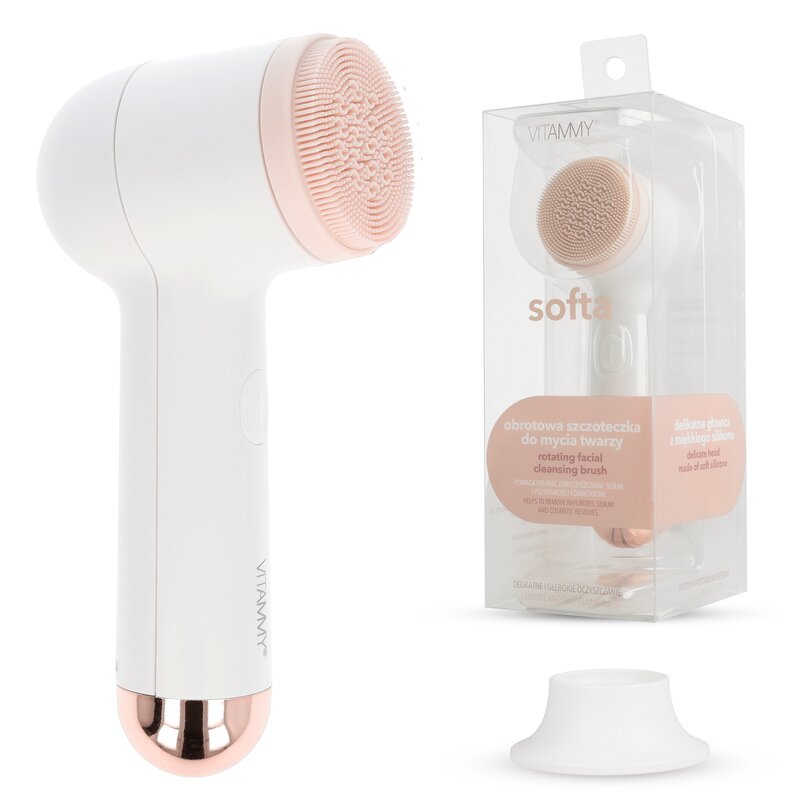 Szczoteczka do mycia twarzy VITAMMY Softa
