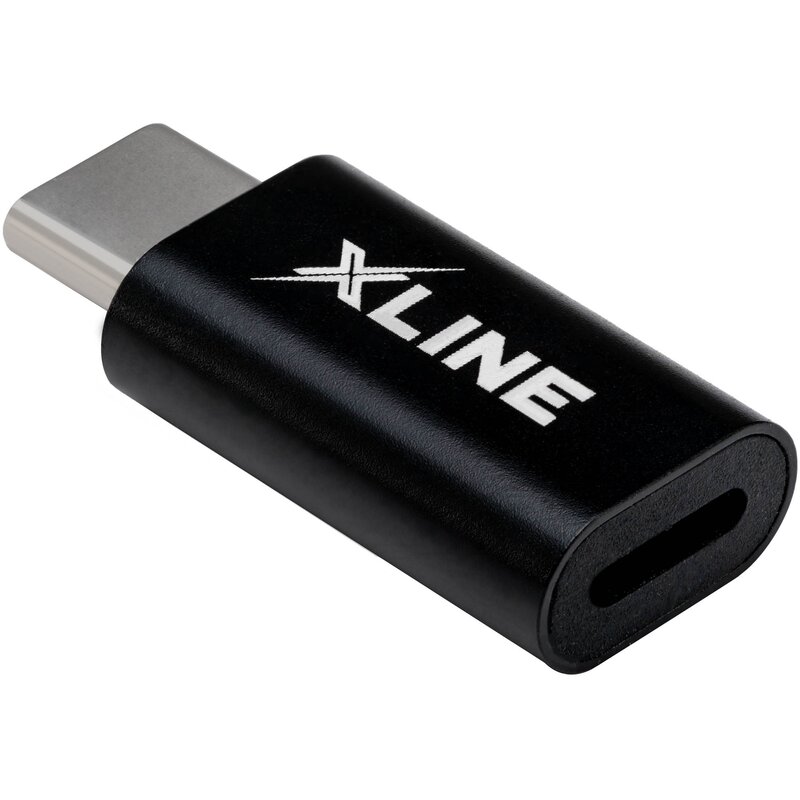 Adapter Lightning - USB Typ-C XLINE UA01K-LC 27W Czarny