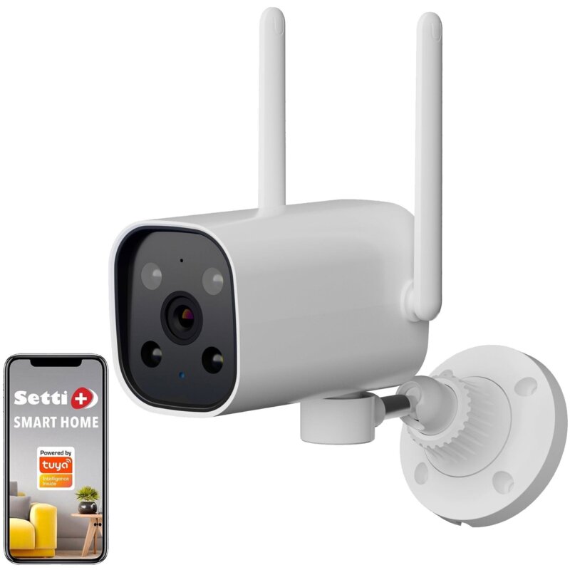 Kamera SETTI+ SC940 4MP 2K Smart, Zewnętrzna / Wewnętrzna, Wi-Fi, LAN