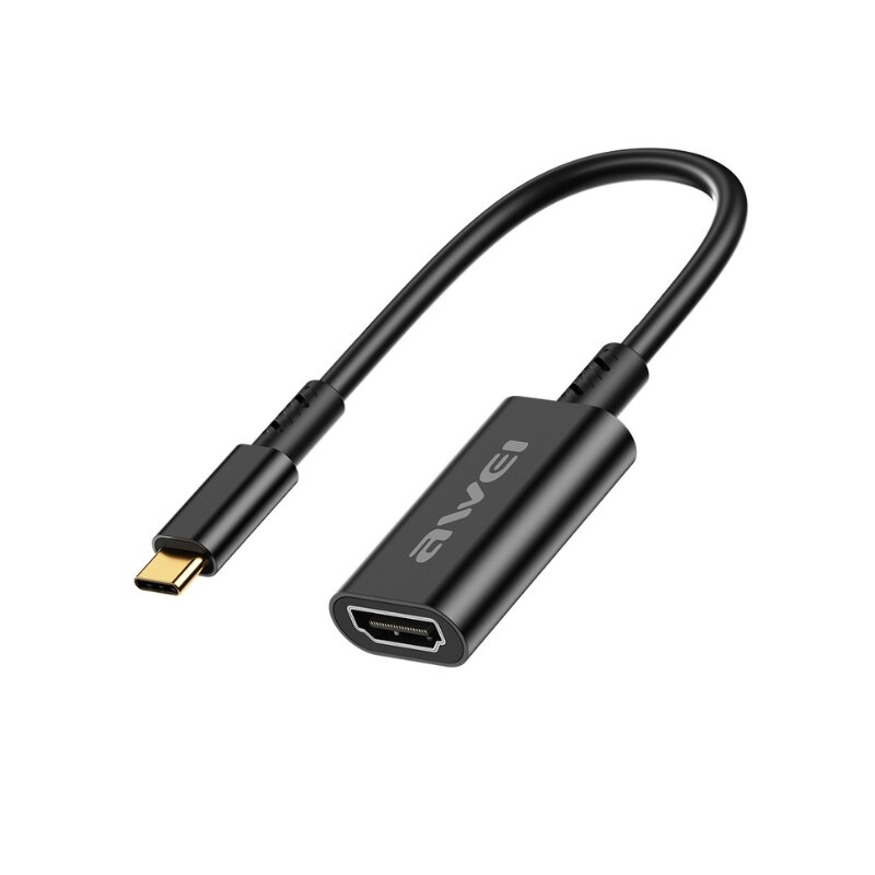 Adapter USB-C - HDMI AWEI CL-217T 0.2 m
